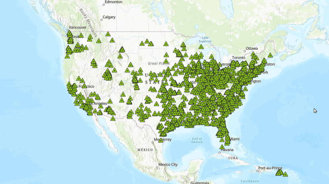 Hazardous Waste Map