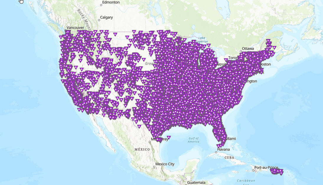 Toxic Release Inventory Map